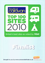 Top 100 Caravan sites 2012 finalist