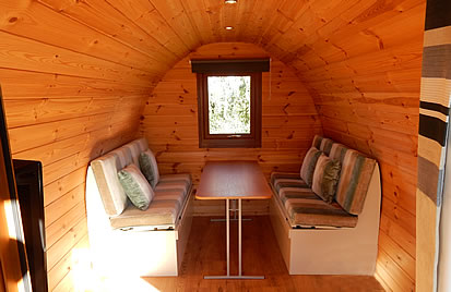 Camping Pod Interior