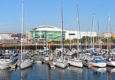 The National Marine Aquarium in Plymouth